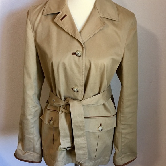 Ralph Lauren Jackets & Blazers - Ralph Lauren Tan Cotton Canvas Jacket